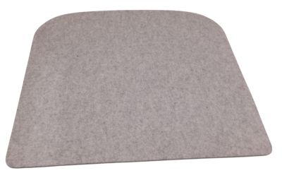 Seat cushion - Felt cushion Thonet S32 LIGHT GREY MELTED Car Park Berlin SINGLE PIECES